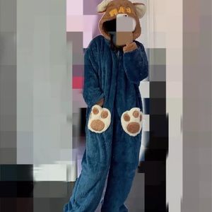 Plush onesie super warm for the winter
